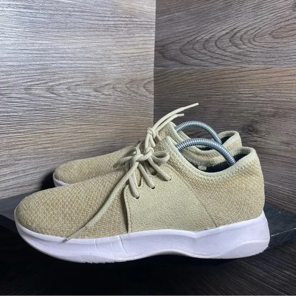 Vessi everyday beige tan sneakers