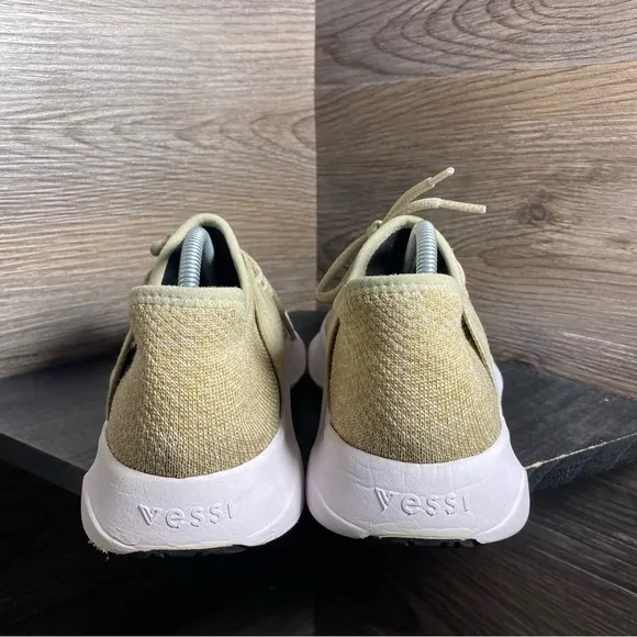 Vessi everyday beige tan sneakers