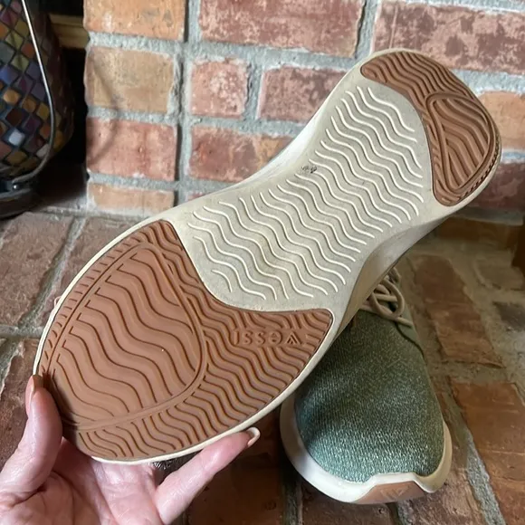 Vessi Everyday Classic Waterproof Sneakers in Fig Green