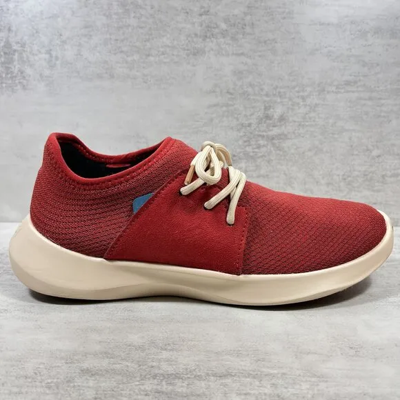 Vessi Everyday Classic Waterproof Sneakers - Women's Size 8 - Red
