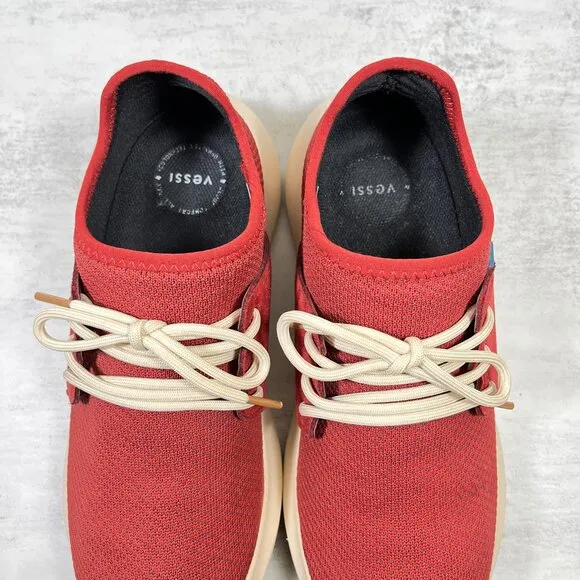 Vessi Everyday Classic Waterproof Sneakers - Women's Size 8 - Red