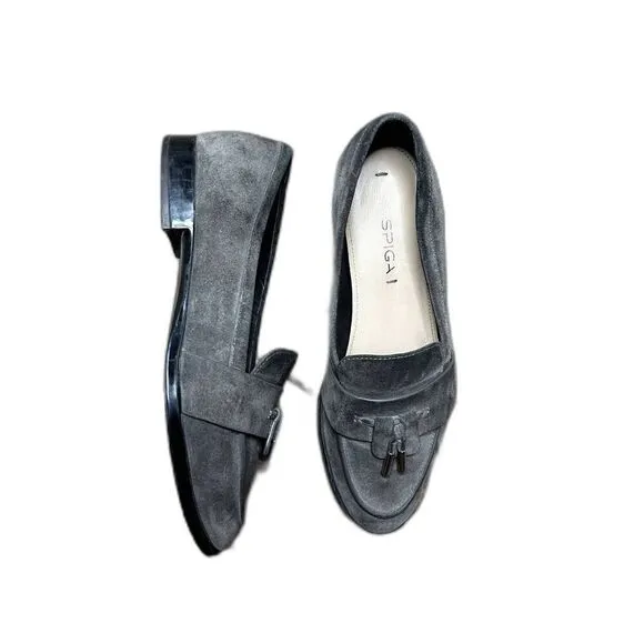 Via Spiga Amica Slip on gray Loafers Size: 5.5M