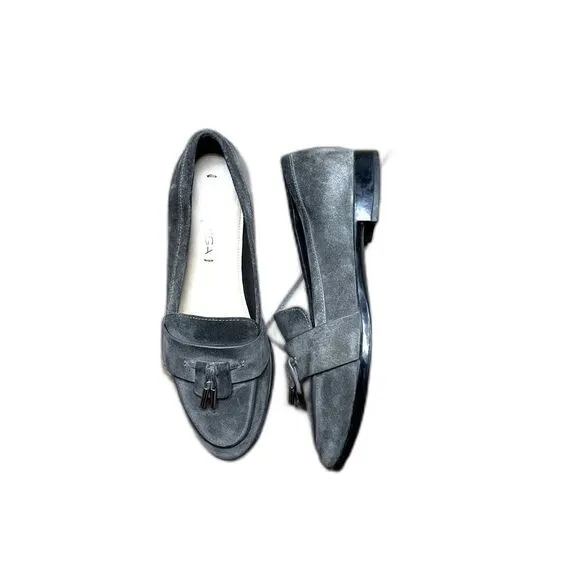 Via Spiga Amica Slip on gray Loafers Size: 5.5M