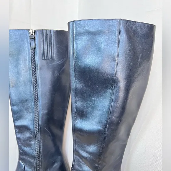 Via Spiga Mid Calf Heeled Boots