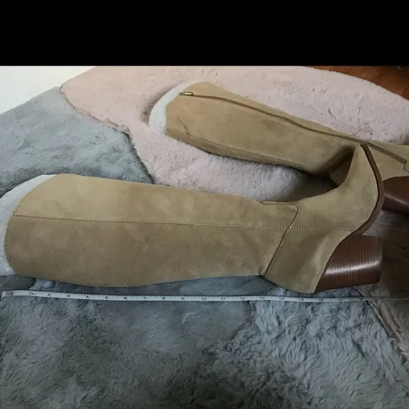 Vince camuto oyennda vanilla wide calf boots