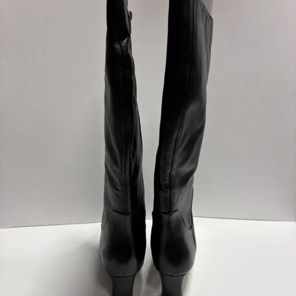 Vince Camuto Women’s Avriah, Black Knee High Boots, Size 11W, Extra Wide Calf