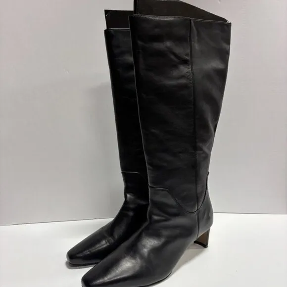 Vince Camuto Women’s Avriah, Black Knee High Boots, Size 11W, Extra Wide Calf