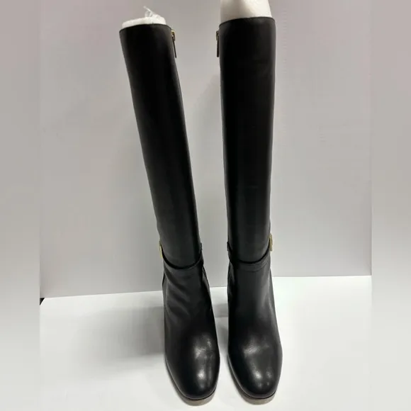 Vince Camuto Women’s Joanel, Black Knee High Boots, Size 10W, Extra Wide Calf
