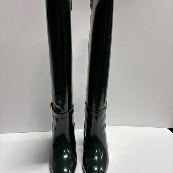 Vince Camuto Women’s Joanel, Green Knee High Boots, Size 9.5W, Extra Wide Calf