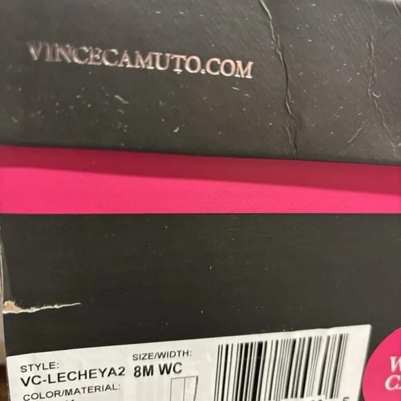 Vince Camuto Women’s Lecheya, Black Knee High Boots, Size 8M, Wide Calf