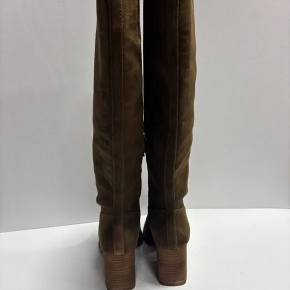 Vince Camuto Women’s Leila 2, Brown Knee High Boots, Size 8M, Wide Calf