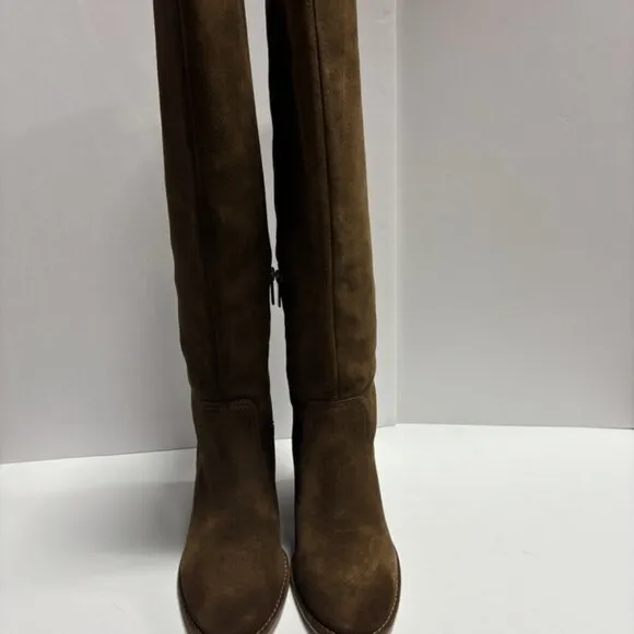 Vince Camuto Women’s Leila 2, Brown Knee High Boots, Size 8M, Wide Calf