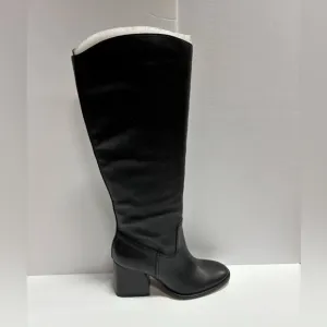 Vince Camuto Women’s Leila, Black Knee High Boots, Size 7M, Wide Calf