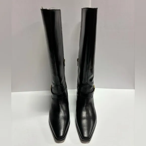 Vince Camuto Women’s Melise, Black Knee High Boots, Size 10W, Extra Wide Calf