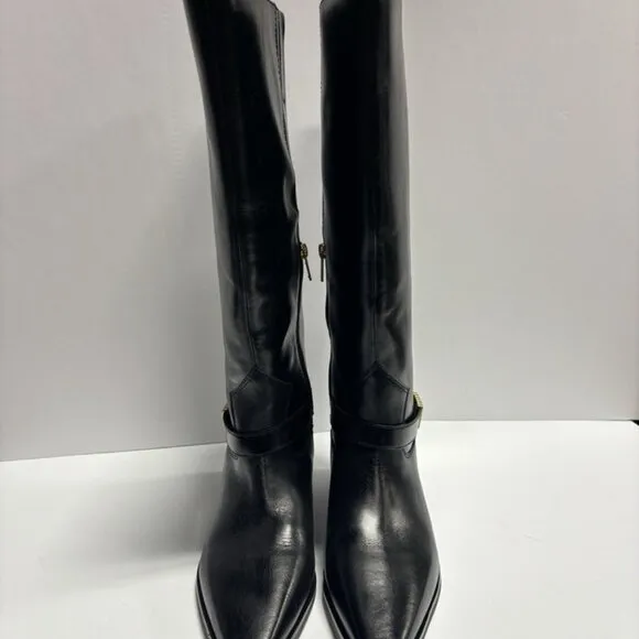 Vince Camuto Women’s Melise Knee High Boots Black, Size 11M, Extra Wide Calf
