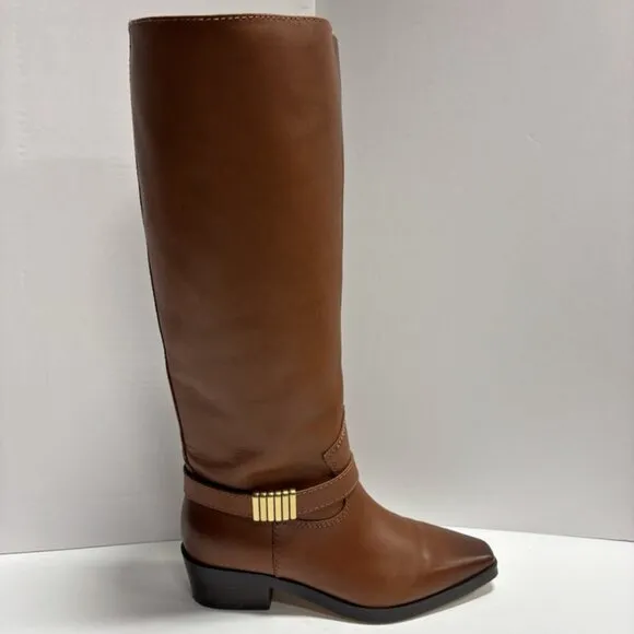 Vince Camuto Women’s Melise4, Brown Knee High Boots, Size 6W, Extra Wide Calf
