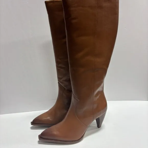 Vince Camuto Women’s Nally4, Brown Knee High Boots, Size 9W, Extra Wide Calf
