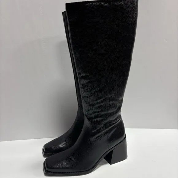 Vince Camuto Women’s Sangeti 2, Black Knee High Boots, Size 8.5M, Wide Calf