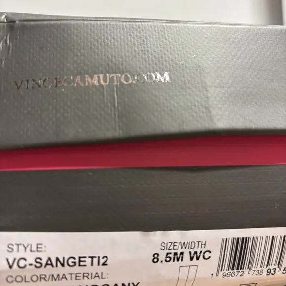 Vince Camuto Women’s Sangeti 2, Mahogany Knee High Boots, Size 8.5M, Wide Calf