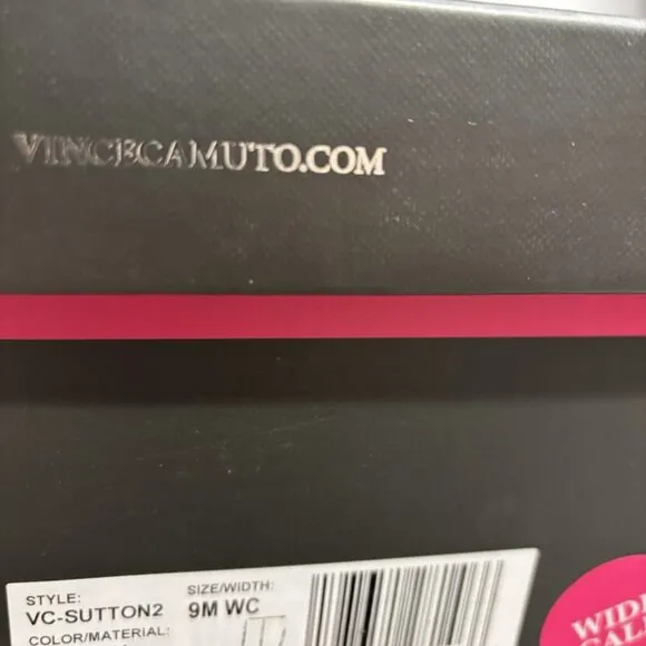 Vince Camuto Women’s Sutton, Whiskey Knee High Boots, Size 9M, Wide Calf