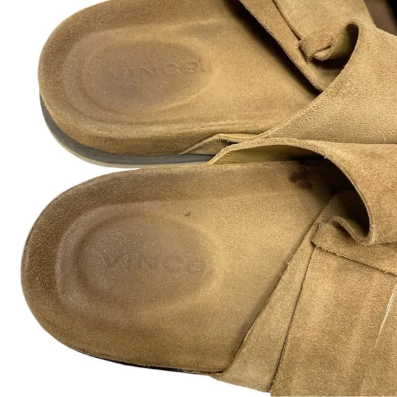 Vince Duke suede sandal size 10