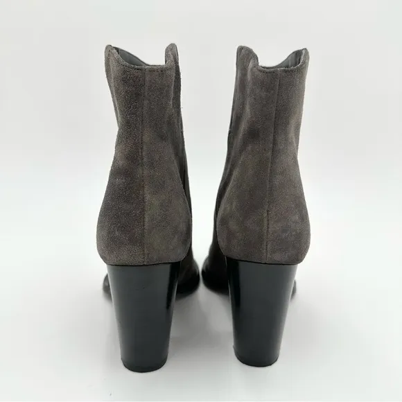 Vince Erving Ankle Boots in Grey Suede