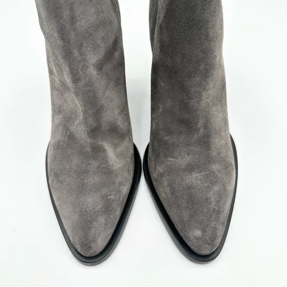 Vince Erving Ankle Boots in Grey Suede