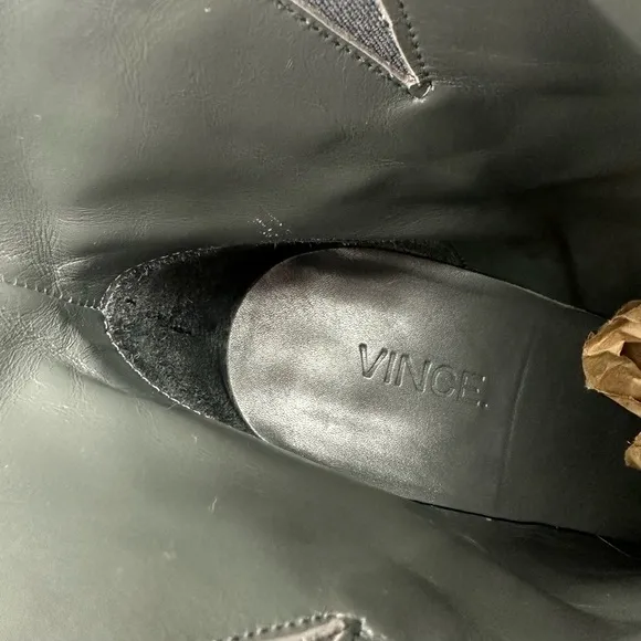 Vince Erving Ankle Boots in Grey Suede