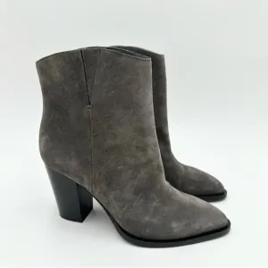 Vince Erving Ankle Boots in Grey Suede