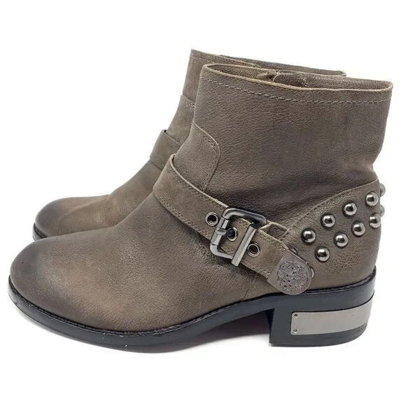 Vince Camuto Windetta Moto  Studded Leather Boots