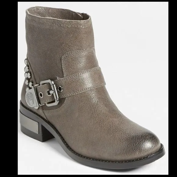 Vince Camuto Windetta Moto  Studded Leather Boots