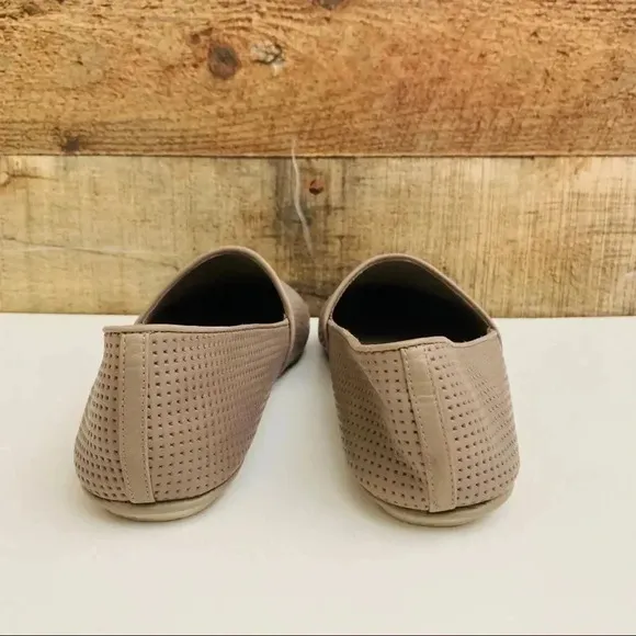 Vince Perforated Leather Loafers