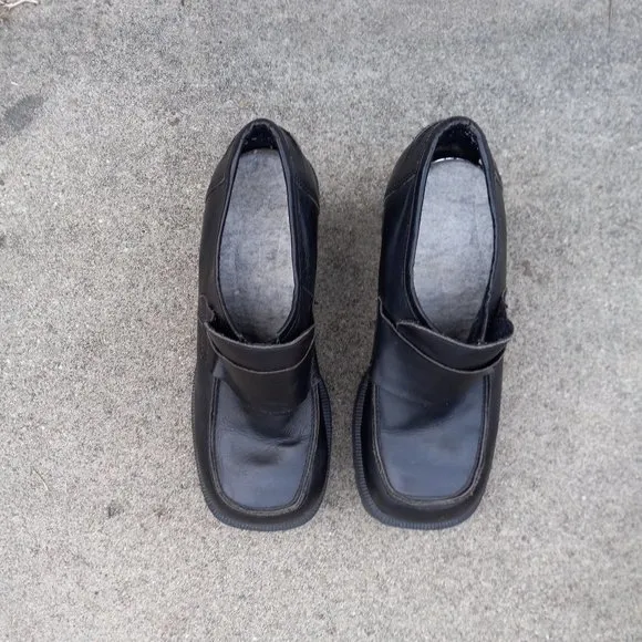 Vintage 90s Lug Sole Chunky Creeper Loafers