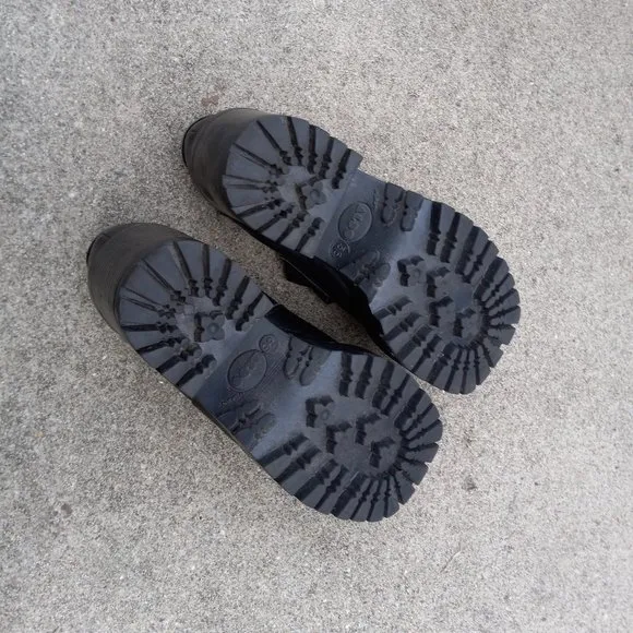 Vintage 90s Lug Sole Chunky Creeper Loafers
