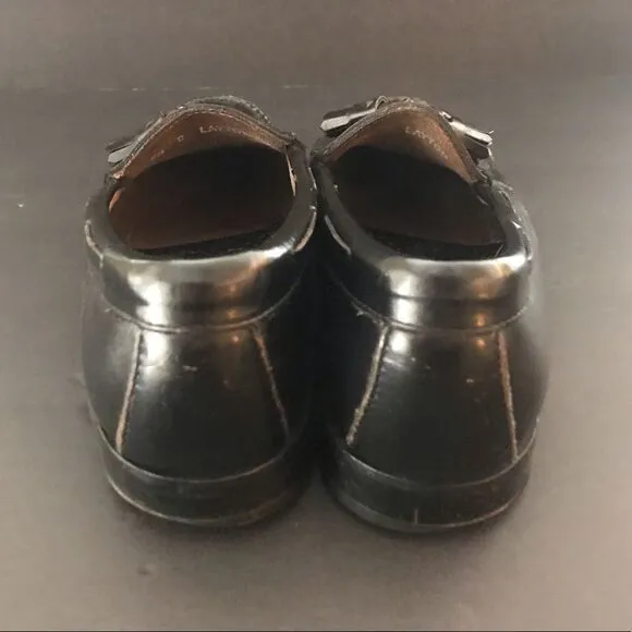 Vintage Bass Layton preppy kiltie tassle loafers
