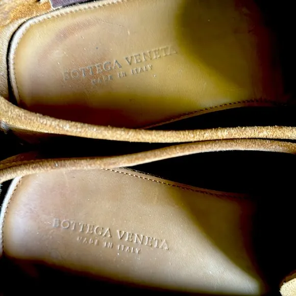 Vintage BOTTEGA VENETA Suede Driving Loafers