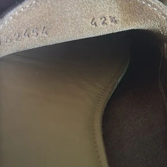 Vintage BOTTEGA VENETA Suede Driving Loafers