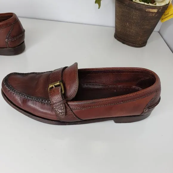 Vintage Cole Haan Country Leather Loafers Men's 9D
