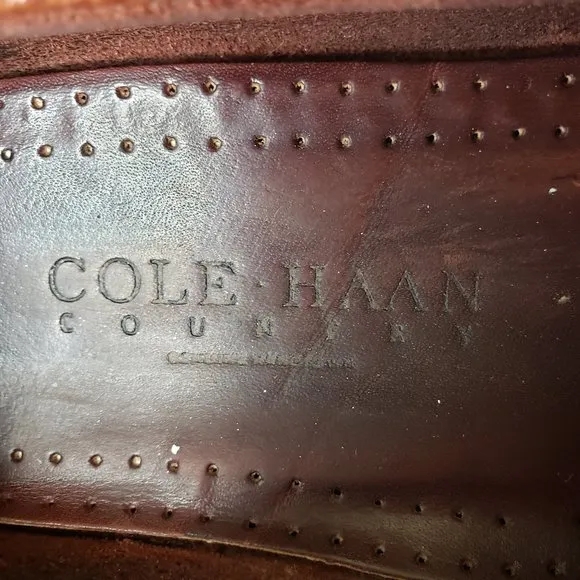 Vintage Cole Haan Country Leather Loafers Men's 9D