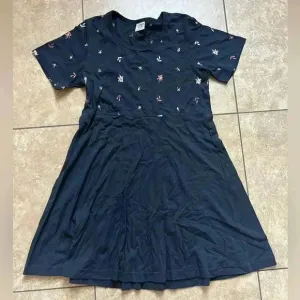 Vintage Johnny Was T Shirt Embroidered Dress One Size