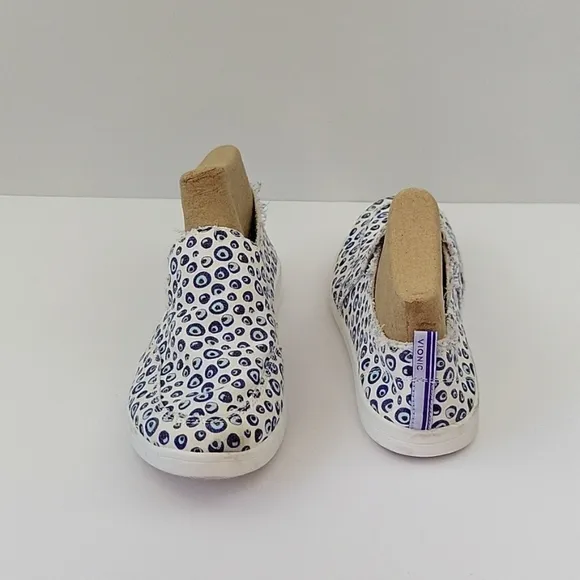 Vionic Beach Malibu Slip On Sneakers Bubble Print Size 7.5