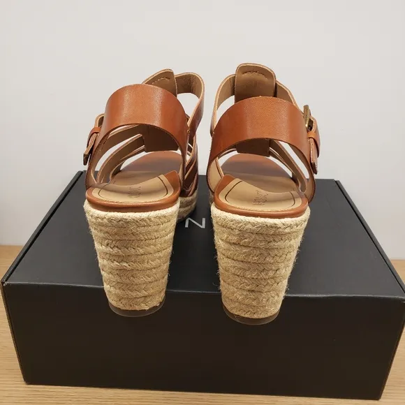 Vionic Jaylah Women's Leather Gladiator Espadrilles