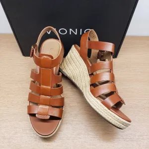Vionic Jaylah Women's Leather Gladiator Espadrilles