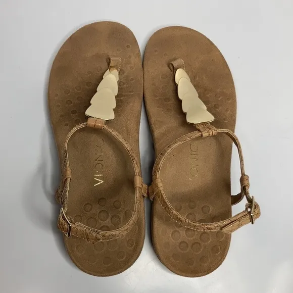 Vionic Miami sandals comfort shoes size 8