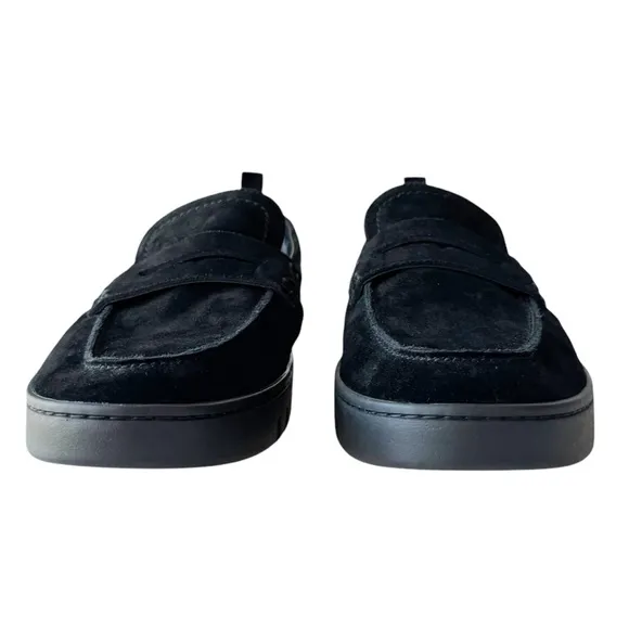 Vionic Uptown Black Suede Leather Flexible Sole Comfort Loafer | 11 W