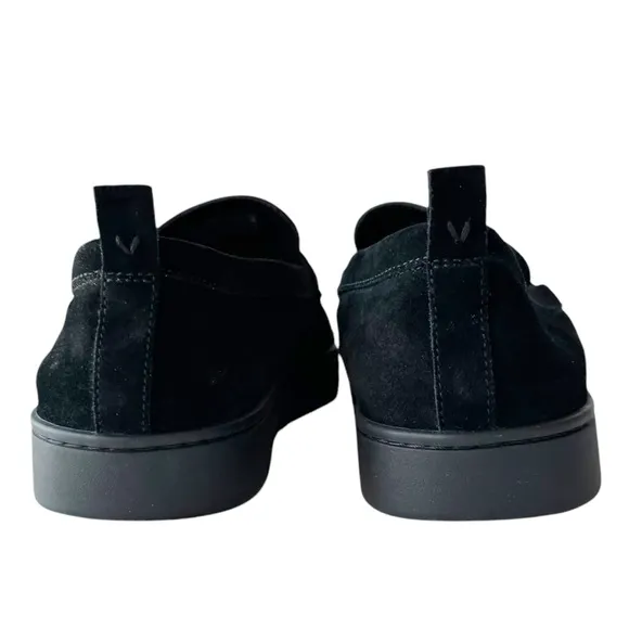 Vionic Uptown Black Suede Leather Flexible Sole Comfort Loafer | 11 W