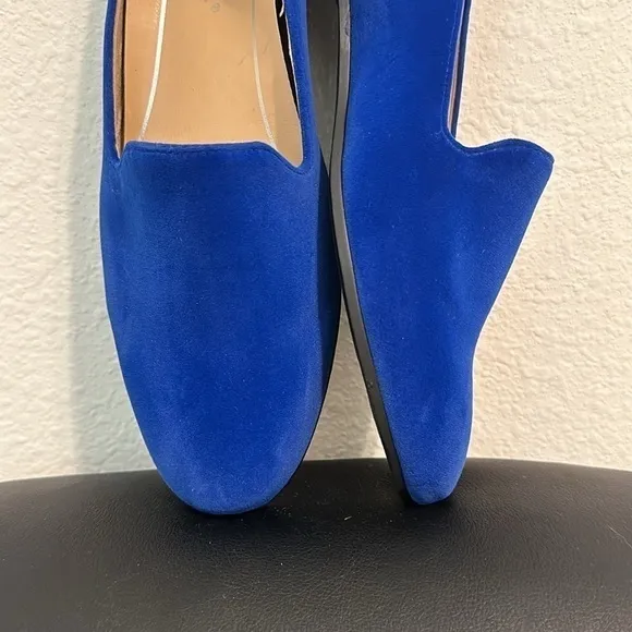 VIONIC WILLA LOAFER FLAT COBOLT BLUE LIKE NEW SZ 6 CAREER EVERYDAY DATE NIGHT