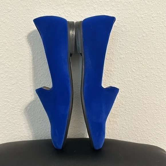 VIONIC WILLA LOAFER FLAT COBOLT BLUE LIKE NEW SZ 6 CAREER EVERYDAY DATE NIGHT