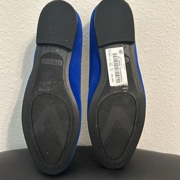 VIONIC WILLA LOAFER FLAT COBOLT BLUE LIKE NEW SZ 6 CAREER EVERYDAY DATE NIGHT