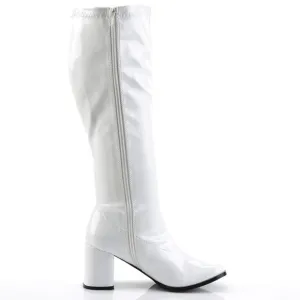 Wide Calf Heel Knee High Boots
